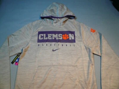 Nike Clemson Tigers Spotlight Basketball MEDIUM BRAND NEW Hoodie Pullover NWT - Image 1 of 4