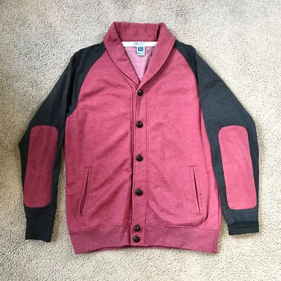 Cárdigan suéter con botones Jordan Craig para hombre talla XL edición Legacy rojo/negro Foto 1 de 4