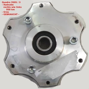 Quadro 350S/3 - Cubo Derecho Y/O Izq. Gris Con 950 Km - Original - Imagen 1 de 6