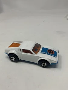 Matchbox Superfast No.8 De Tomaso Pantera No Side Labels, Blue Base - Picture 1 of 12