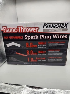 Pertronix 804202 Flame-Thrower 8mm MAGx2 Spark Plug Wires - Picture 1 of 5
