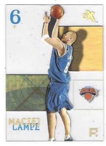 2003-04 FLEER EX MACIEJ LAMPE RC #94 NEW YORK KNICKS - Picture 1 of 2