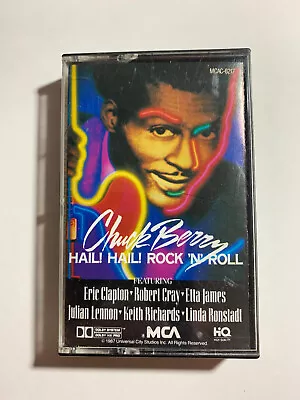Chuck Berry - Hail Hail Rock n Roll Soundtrack - Cassette Tape - 1987 MCA  - Image 1 of 4