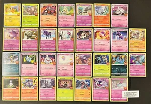 🎃POKEMON SET COMPLETO TRICK OR TRADE 30/30 2023 2st EDITION HALLOWEEN ENGLISH🎃 - Picture 1 of 10