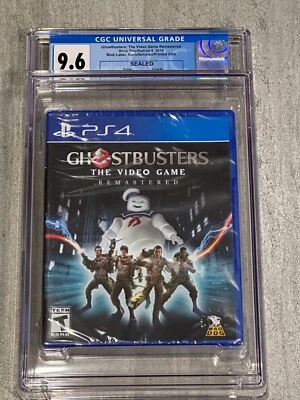 Playstation 4 PS4 Ghostbusters remastered CGC 9.6 sealed A+ not WATA VGA - Image 1 of 3