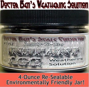 Instant Age Weathering Solution-4oz Doctor Ben's Wood Plastic Metal Resin hf9551 - Picture 1 of 12