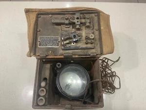 Harley Davidson WLA or military vehicle WWII signal lamp with Morse code key - Bild 1 von 6