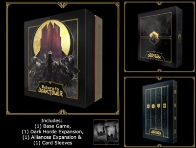 Return to Dark Tower: Surtido de 4 piezas (Incluye nueva impresión del juego base) Foto 1 de 4