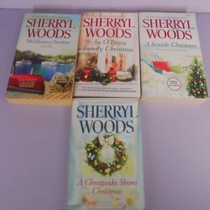 Sherryl Woods Romance Novel Lot of 4 - Picture 1 of 5