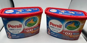 Persil ProClean + Oxi Advanced Deep Clean Discs 15ct Laundry Detergent Lot of 2! - Picture 1 of 5