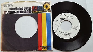 BILLY HOWARD - King of the Cops MONO PROMO 7" Big Tree 1975 SOUL (EX) - Imagen 1 de 4