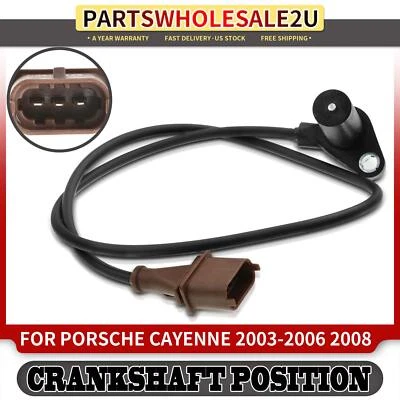 Sensor de posición del cigüeñal para Porsche Cayenne 2003-2006 2008 V8 4,5 L 4,8 L DOHC Foto 1 de 4