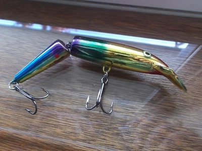 Vidrio roto Rapala J-13 articulado pintado personalizado Foto 1 de 4