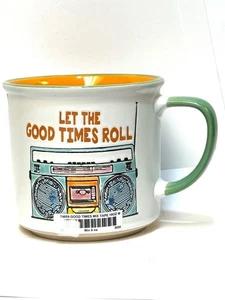 Let The Good Times.. Ceramic Stoneware Mug Spectrum Designz Blue Sky 16oz Coffee - Picture 1 of 5