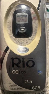 Vintage New Sealed 2005 Rio CE2100 MP3 Player 2.5 GB 625 Songs USB 2.0 NIB - Image 1 of 4