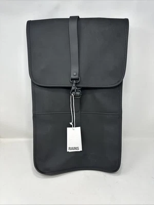 Mochila Rains 12200 Talla Grande Impermeable Negra Nueva con Etiquetas Foto 1 de 4