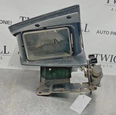 91-93 DODGE STEALTH ПЕРЕДНЕЙ ПРАВОЙ ПАССАЖИРСКОЙ СТОРОНЕ ФАРЫ ЛАМПА W ДВИГАТЕЛЬ ЧЕРНЫЙ OEM - Изображение 1 из 4