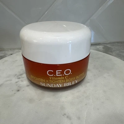 Sunday Riley C.E.O. Vitamina C Brighten + Tighten mantequilla corporal 6,7 oz/200 ml nueva sin caja Foto 1 de 3