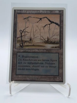 SWAMP 1994 REVISED EDITION Magic: The Gathering FACTORY ERROR misprint VINTAGE - Image 1 of 3