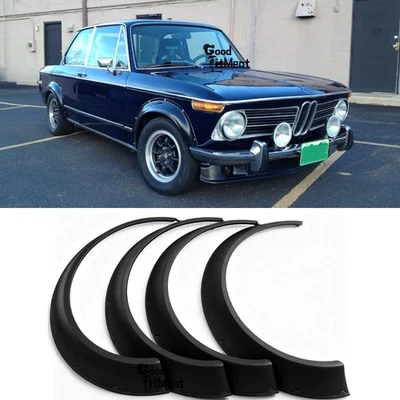 For 1502 1600 1602 1802 2002 2002tii 4.5" Fender Flares Wide Body Kit Wheel Arch Foto 1 de 4