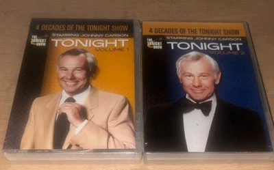 4 Decades Of The Tonight Show Starring Johnny Carson Volume 1 And 2 New - Image 1 of 3