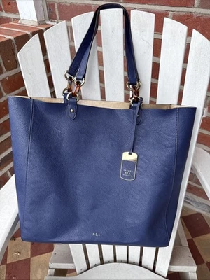 LAUREN RALPH LAUREN RLL  TOTE SHOULDER BAG APPROX SIZE 14”x14”x4” Plus Handle. - Image 1 of 4