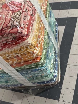 Rare FQ (42) FLEA MARKET by Lori Holt for RBD OOP Forever!! Factory Sealed NIP - Image 1 of 4