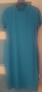 Hybrid Bodycon Dress Size 14 Dark Teal - Picture 1 of 2