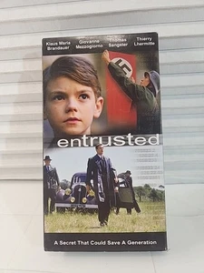 Entrusted  VHS VCR Video Tape Movie Thierry Lhemitte Used RARE - Picture 1 of 7