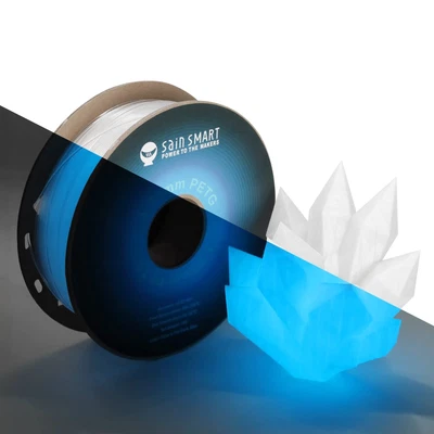 Filamento PETG Grow in The Dark Blue, filamento de impresora 3D PRO-3 PETG 1,75 mm, G... Foto 1 de 4