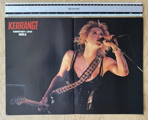 Kerrang Centre Poster - Courtney Love Hole Rayna Coal Chamber Val ium Pist.On - Picture 1 of 2