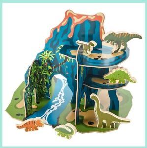 Ikea Jattelik Gustav Carlberg Dinosaur World Playset 2019 Discontinued Wood Toys