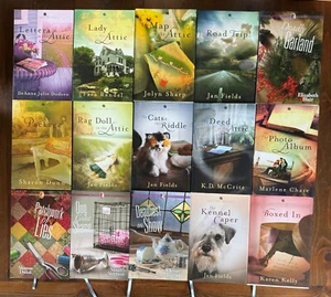 Near Complete Set ANNIE'S ATTIC MYSTERIES & Creative Women Lot 25 HB/DJ - Picture 1 of 3