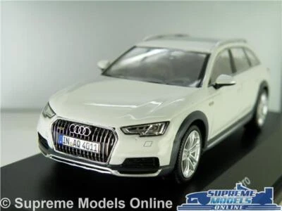 AUDI A4 ALLROAD QUATTRO MODEL CAR GLACIER WHITE ESTATE 1:43 SCALE SPARK K8 - Image 1 of 4