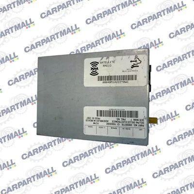 2003-2011 Saab 9-3 93 Sedan rádio via satélite módulo de controle de computador 28039776 fabricante de equipamento original - Imagem 1 de 4