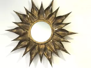 Patina finish Metal Wall Mirror designer Wall Art Home Decor Metal Wall art 62CM - Picture 1 of 1