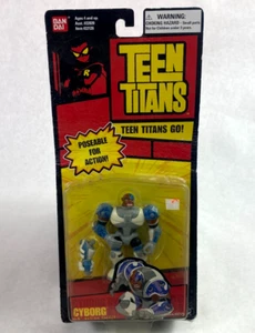 Cyborg Teen Titans 5" Figure New 2003 Bandai DC Comics - Picture 1 of 2