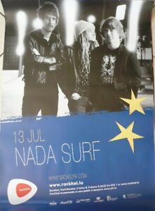 NADA SURF  60x80cm Affiche Originale Concert