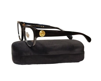 Gafas para mujer Gucci GG1411OK-001 marcos rectangulares negros 53 mm Foto 1 de 4