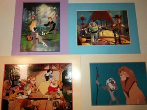 Disney lithographs lot- sleeping beauty,snow white,toy story, lion king. - Picture 1 of 6