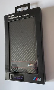 BMW Original M Collection Carbon Effect Phone Case Black Samsung Galaxy S5 - Picture 1 of 8