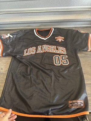 Fubu Sports Collection Baseball Jersey Los Angeles 1992 Vintage Limited Edition - Image 1 of 4