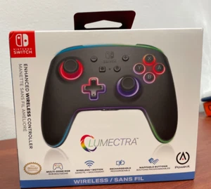 Nitendo PowerA Interruttore Controller Wireless Potenziato Nero - Foto 1 di 3
