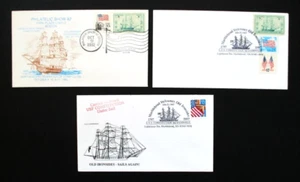 USS Constitution Old Ironsides Covers - 1982 & 1997 - Boston & Marblehead MA - Picture 1 of 13