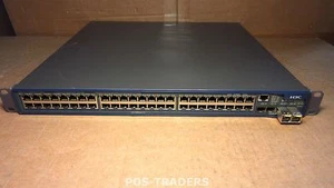 H3C 48 Ports 10/100 PoE S3600-52P-PWR-EI HP A3600-48 JD328A SWITCH INCL 2X SFP'S - Picture 1 of 4