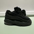 Nike Air Max 95 TD Triple Black 311525-055 Toddler Size 5C Classic Clean Shoes