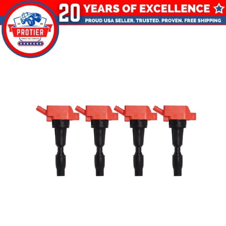 Set of 4 Ignition Coil Compatible with 2019-20 Hyundai Santa Fe - Imagem 1 de 1
