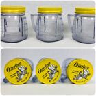 Oster Osterizer Mini Blend Containers 3 Blend Store 8 Oz Cups Baby Food  Free Sh