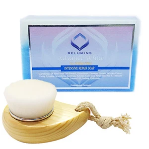 Relumins Advance White Intensive Skin Repair Soap with Stem Cell & Facial Brush - Picture 1 of 1