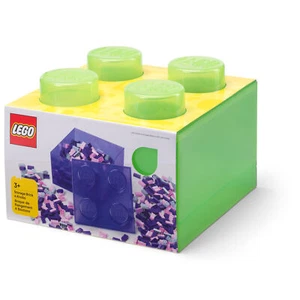 Productos de almacenamiento LEGO: 40090806 tapa superior de ladrillo de 4 pernos translúcido verde claro NUEVO - Imagen 1 de 5